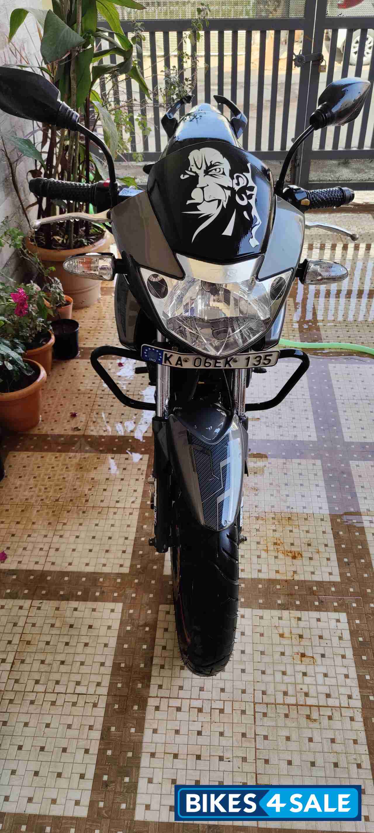 Grey TVS Apache RTR 160