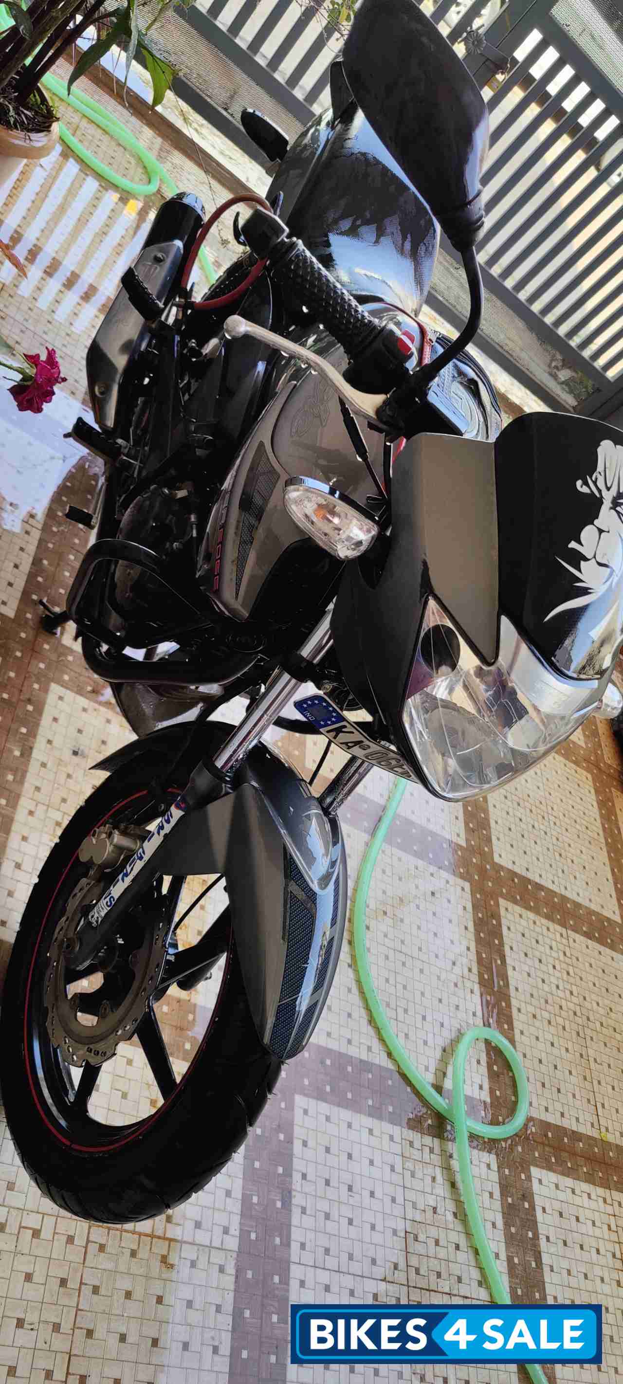 Grey TVS Apache RTR 160