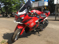 Red TVS Akula 310