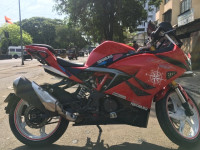 Red TVS Akula 310