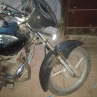 Black Bajaj Platina 100 ES