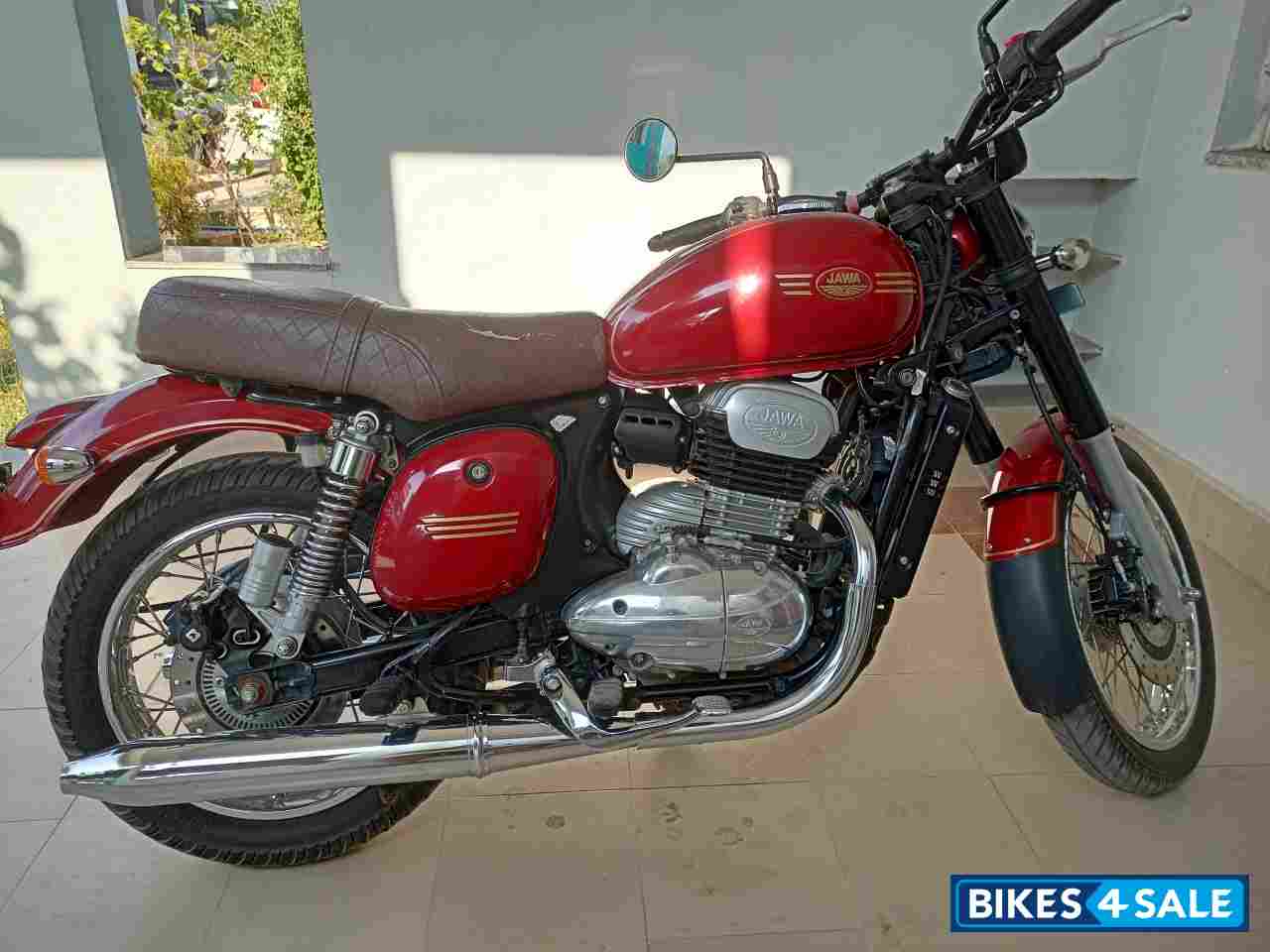 Red Jawa 42 Dual Channel ABS Orion Red