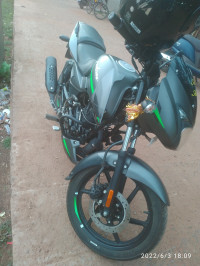 Black Grey Bajaj Pulsar 125 Neon BS6