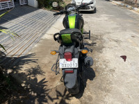 Green And Black Yamaha FZ-S