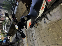 White KTM Duke 390 BS6