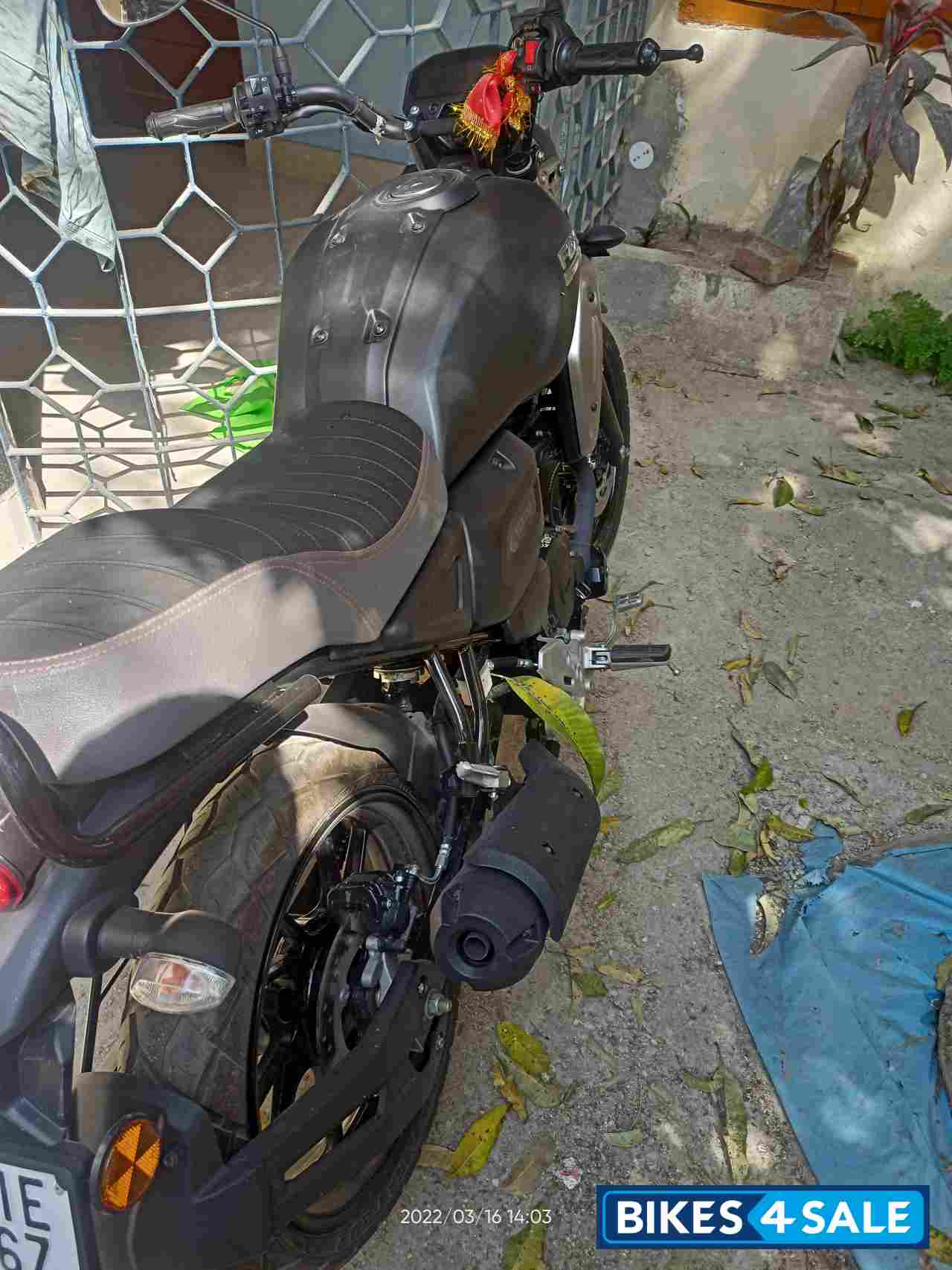 Matt Black Yamaha FZ-X