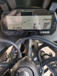 Blue Yamaha YZF R15 V3