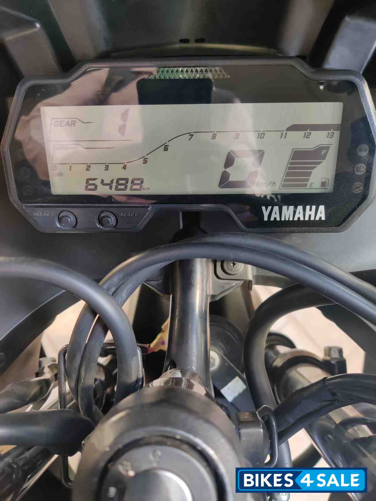 Blue Yamaha YZF R15 V3