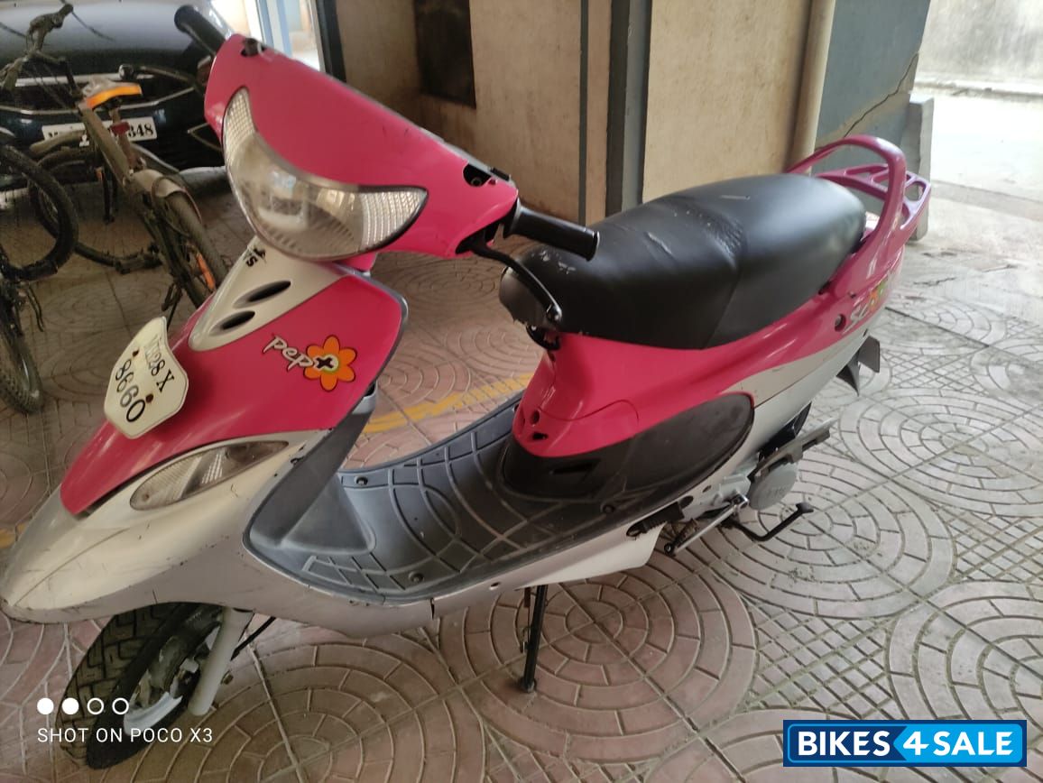 Pink TVS Scooty Pep Plus BS6