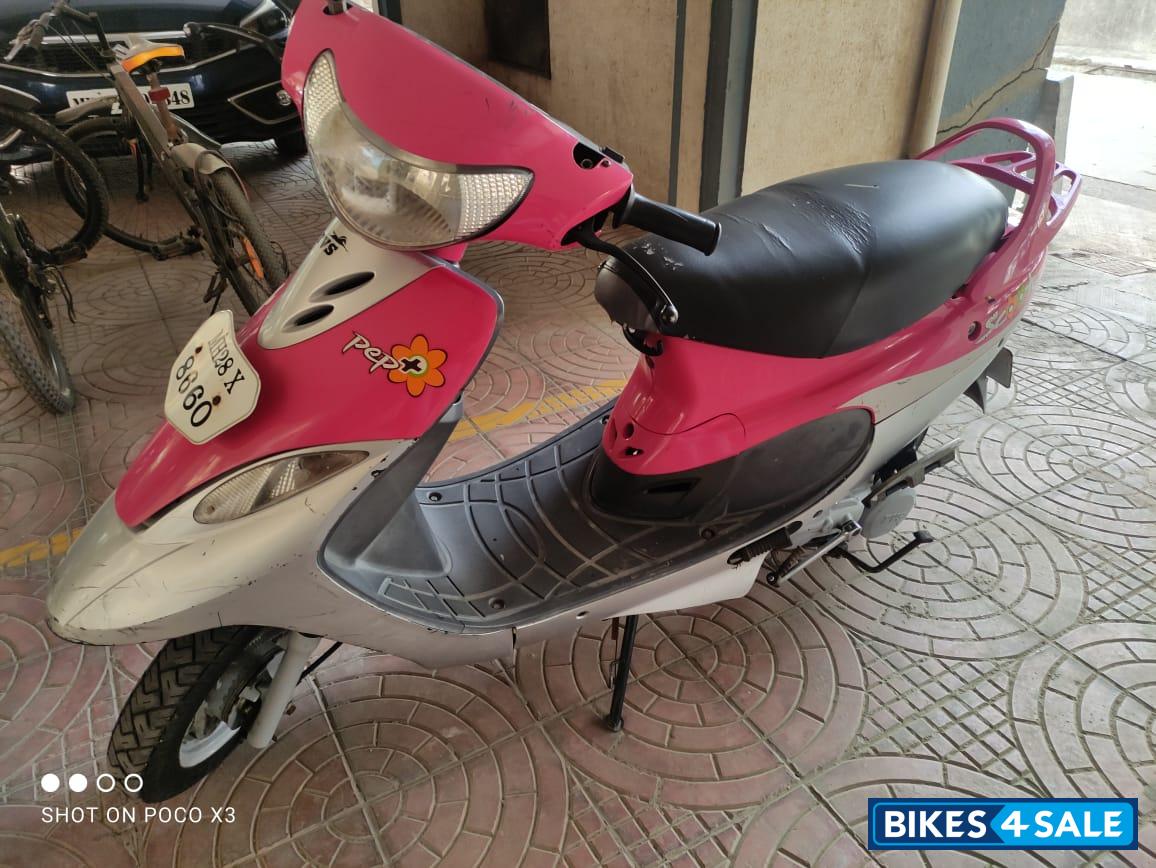 Pink TVS Scooty Pep Plus BS6