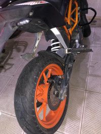 Orange KTM Duke 390