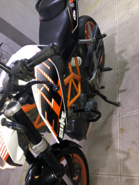 Orange KTM Duke 390