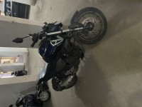 Blue Yamaha FZ FI V3 BS6