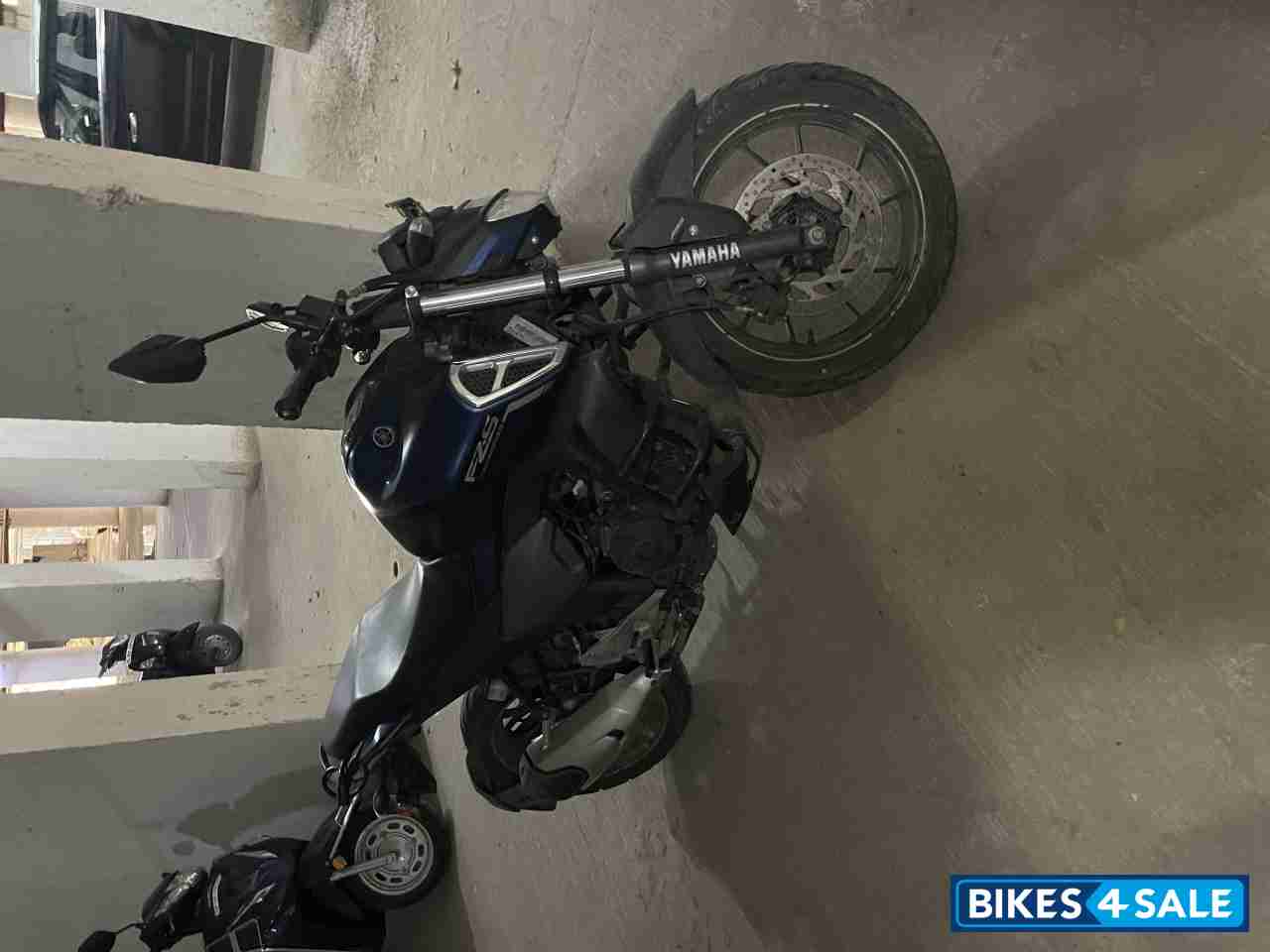 Blue Yamaha FZ FI V3 BS6