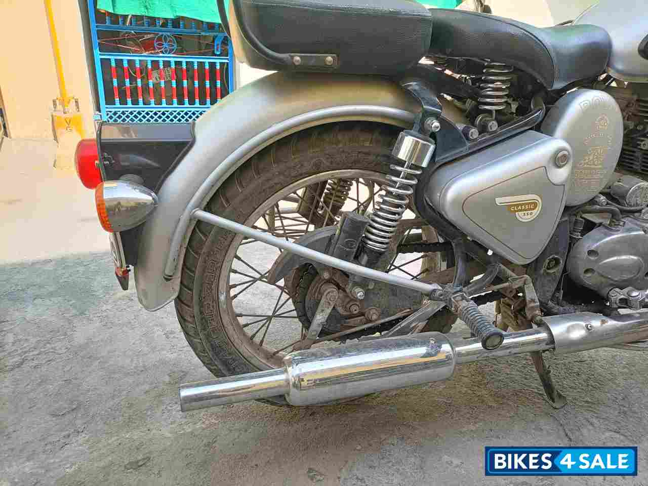 Silver Royal Enfield Classic 350