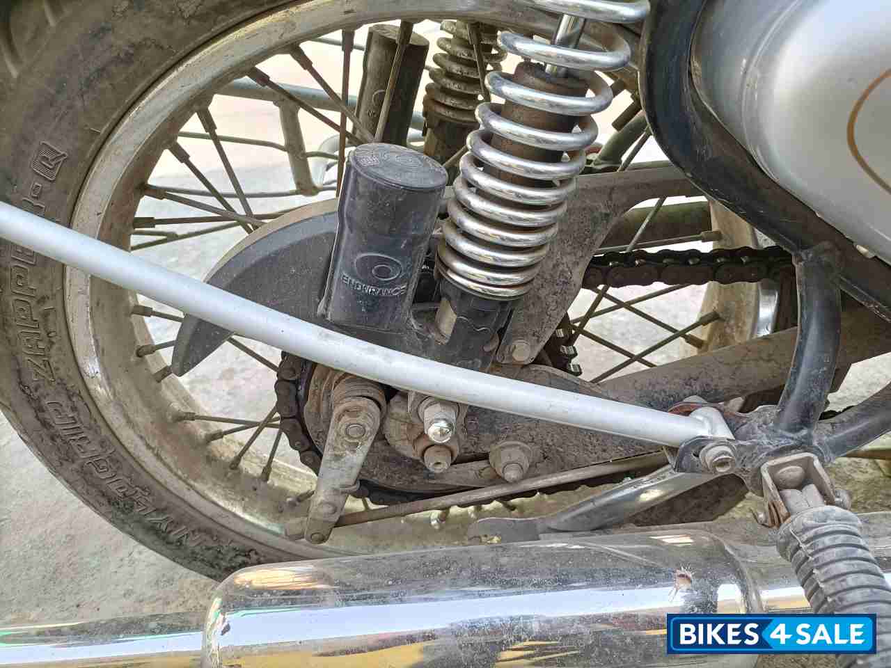 Silver Royal Enfield Classic 350