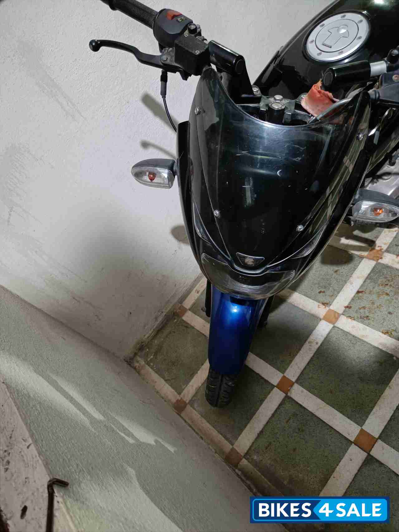 Black & Blue Bajaj Pulsar 150 DTSi