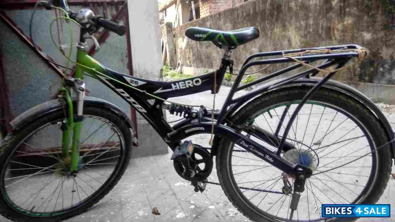 Green Black Bicycle Hero