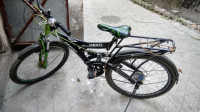 Green Black Bicycle Hero