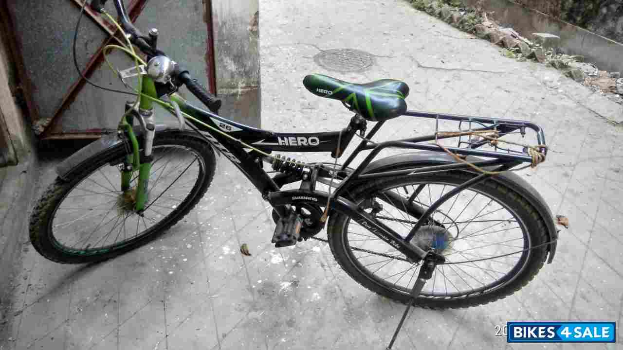 Green Black Bicycle Hero
