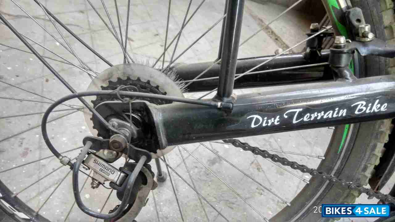 Green Black Bicycle Hero