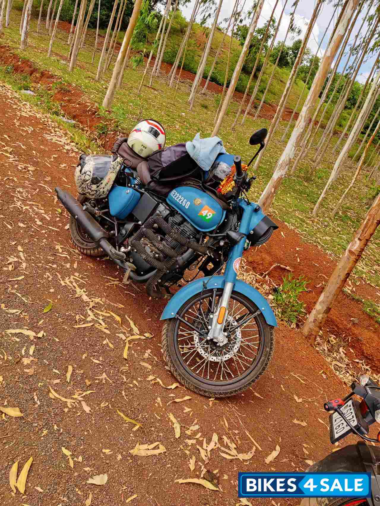 Royal Enfield Classic Signals Airborne Blue