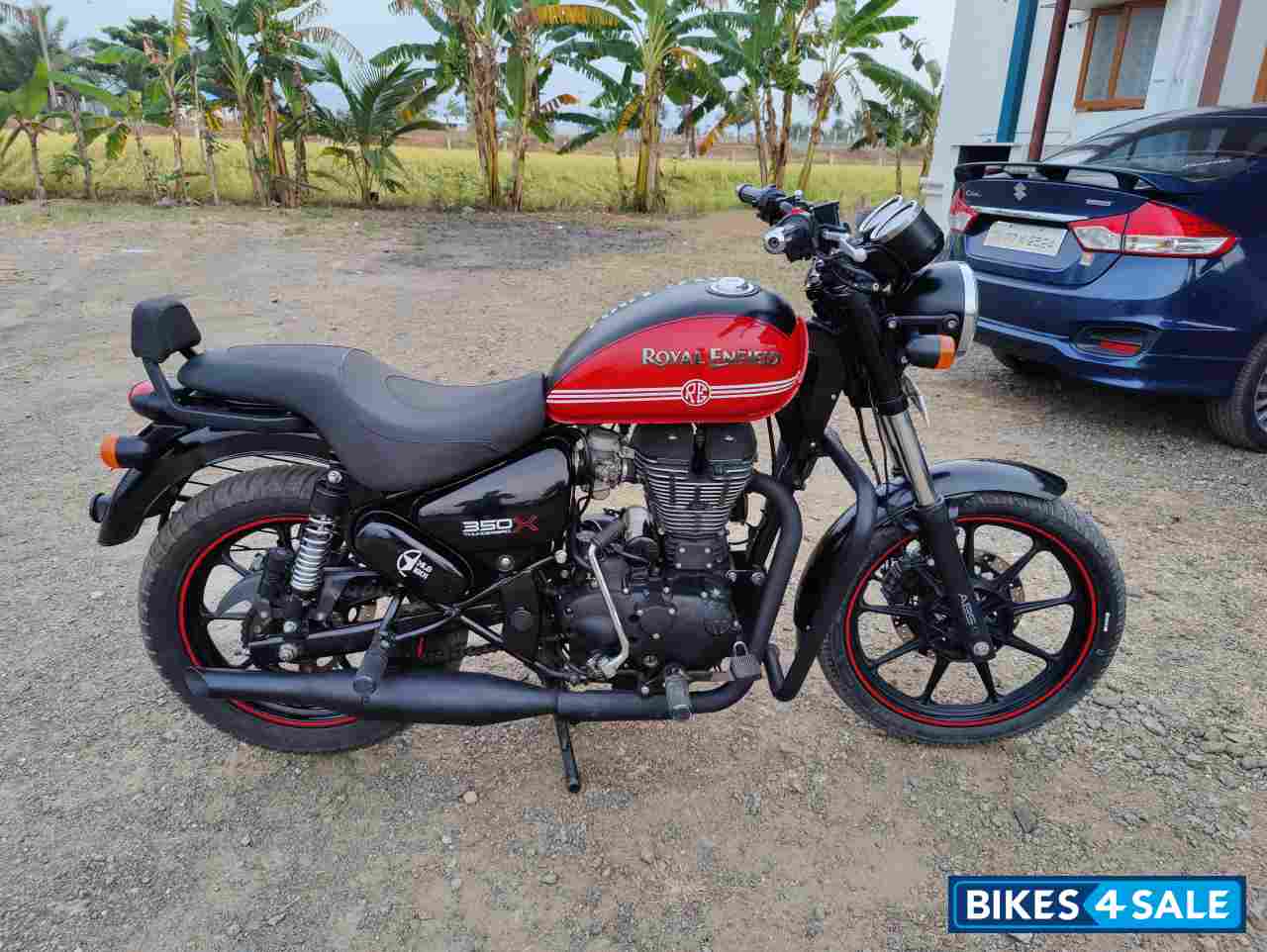 Red Royal Enfield Thunderbird X 350