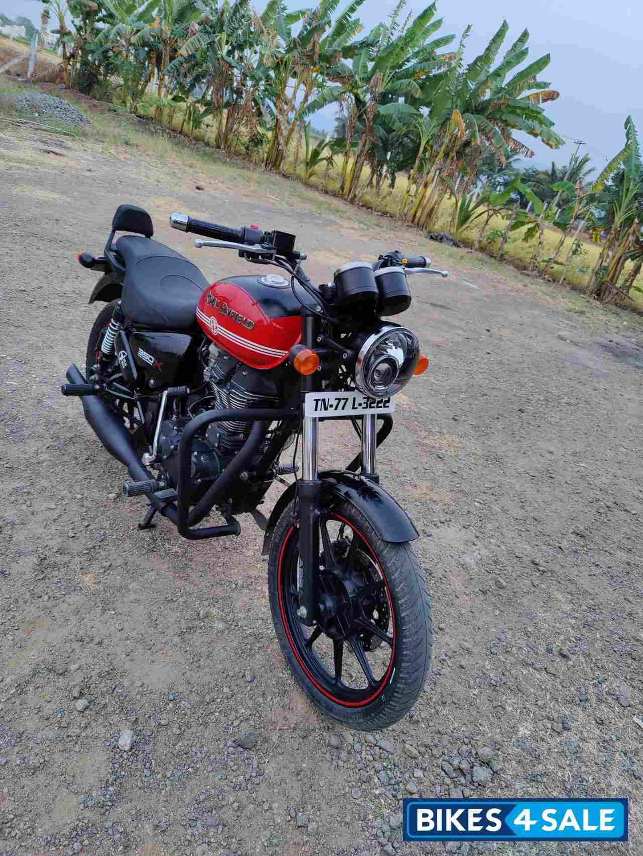 Red Royal Enfield Thunderbird X 350
