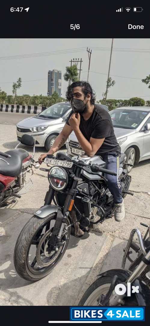 Silver Husqvarna Vitpilen 250 2020