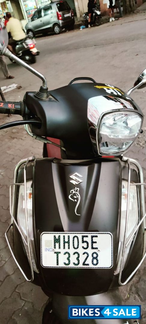 Matt Black Suzuki Access 125 Special Edition BS6