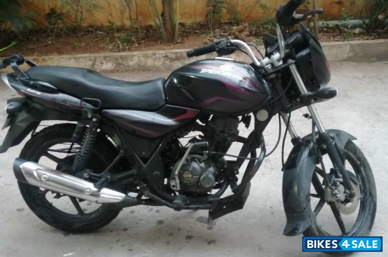 Black & Red Bajaj Discover 125