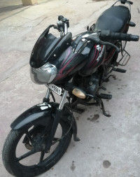 Black & Red Bajaj Discover 125