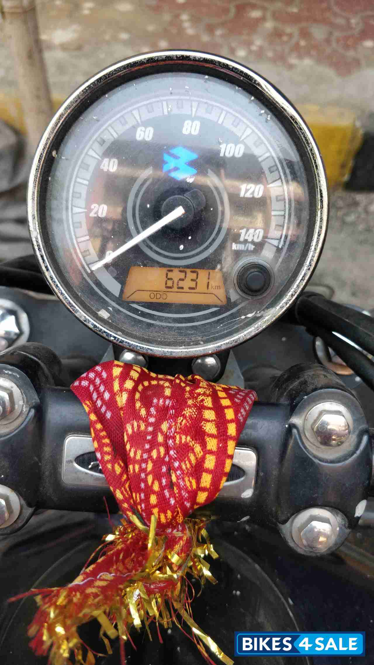 Blue Bajaj Avenger Street 150