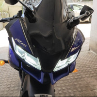 Blue Yamaha YZF R15 V3