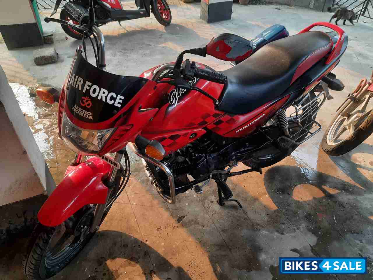 Red Hero Glamour 125