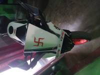 White Orange KTM RC 200