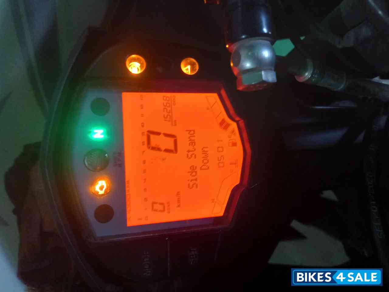 White Orange KTM RC 200