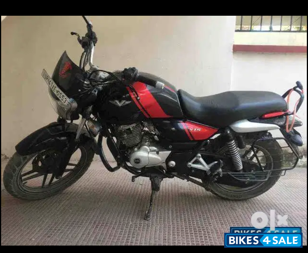 Black And Red Bajaj V12