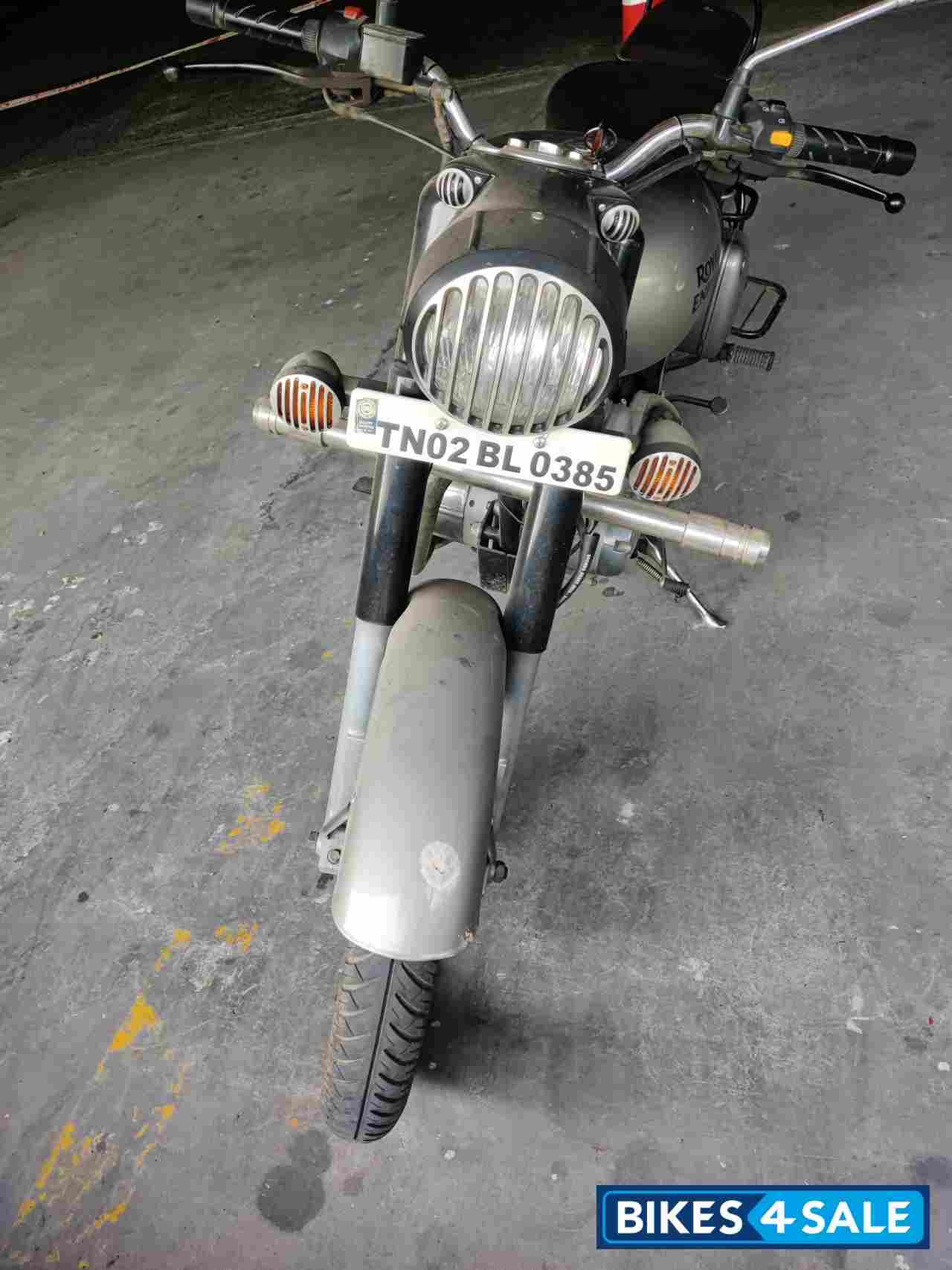 Gun Metal Grey Royal Enfield Bullet 350 ES