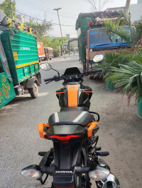 Black/orange Honda XBlade BS6