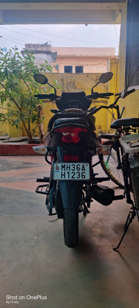 Black Honda CB Shine SP