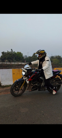 Red Black TVS Apache RTR 160 4V
