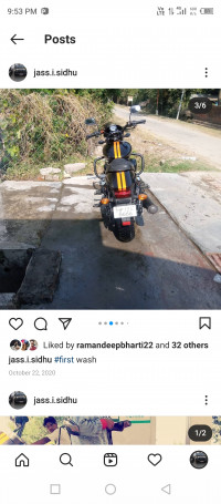 Matt Black Harley Davidson Street 750