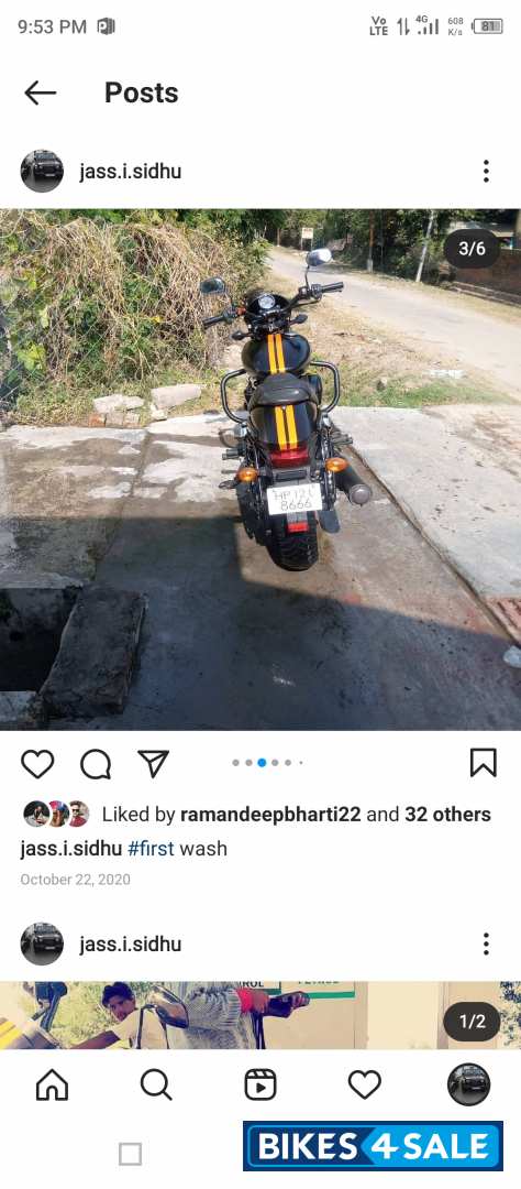 Matt Black Harley Davidson Street 750