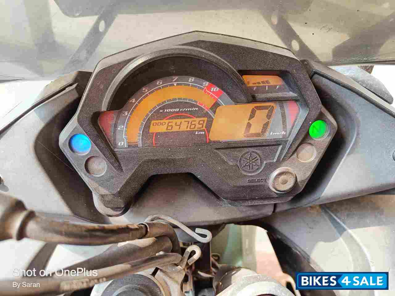 Sparkling Black Yamaha Fazer