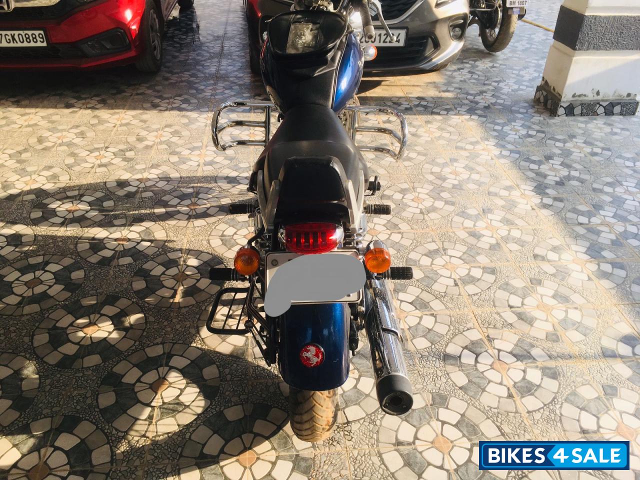 Blue Royal Enfield Thunderbird 350