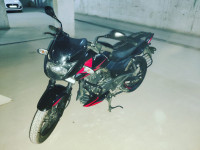 Black & Red Bajaj Pulsar 150 Twin Disc