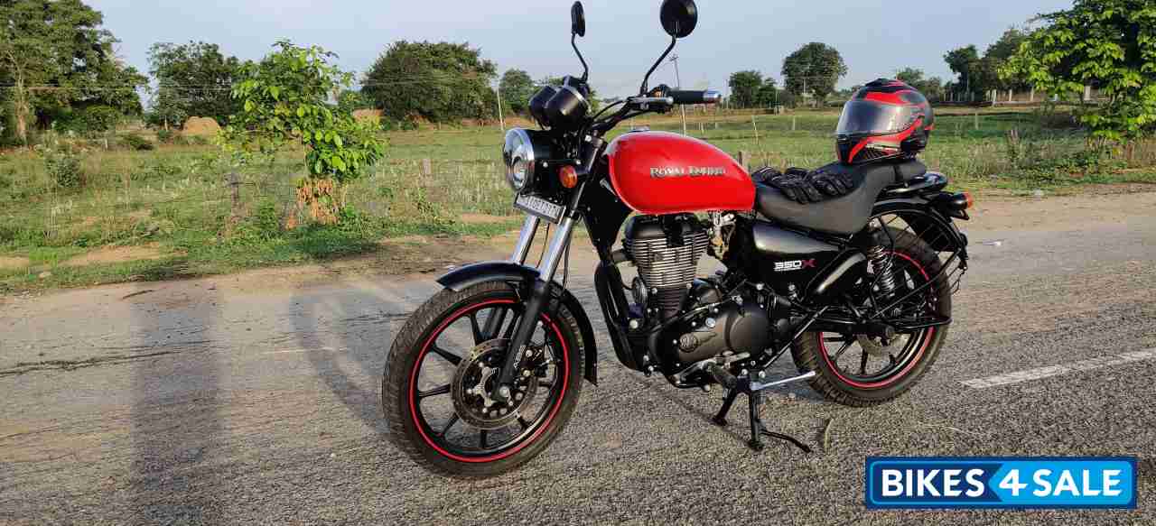 Roving Red Royal Enfield Thunderbird X 350