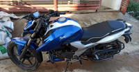 Met Blue TVS Apache RTR 160 4V