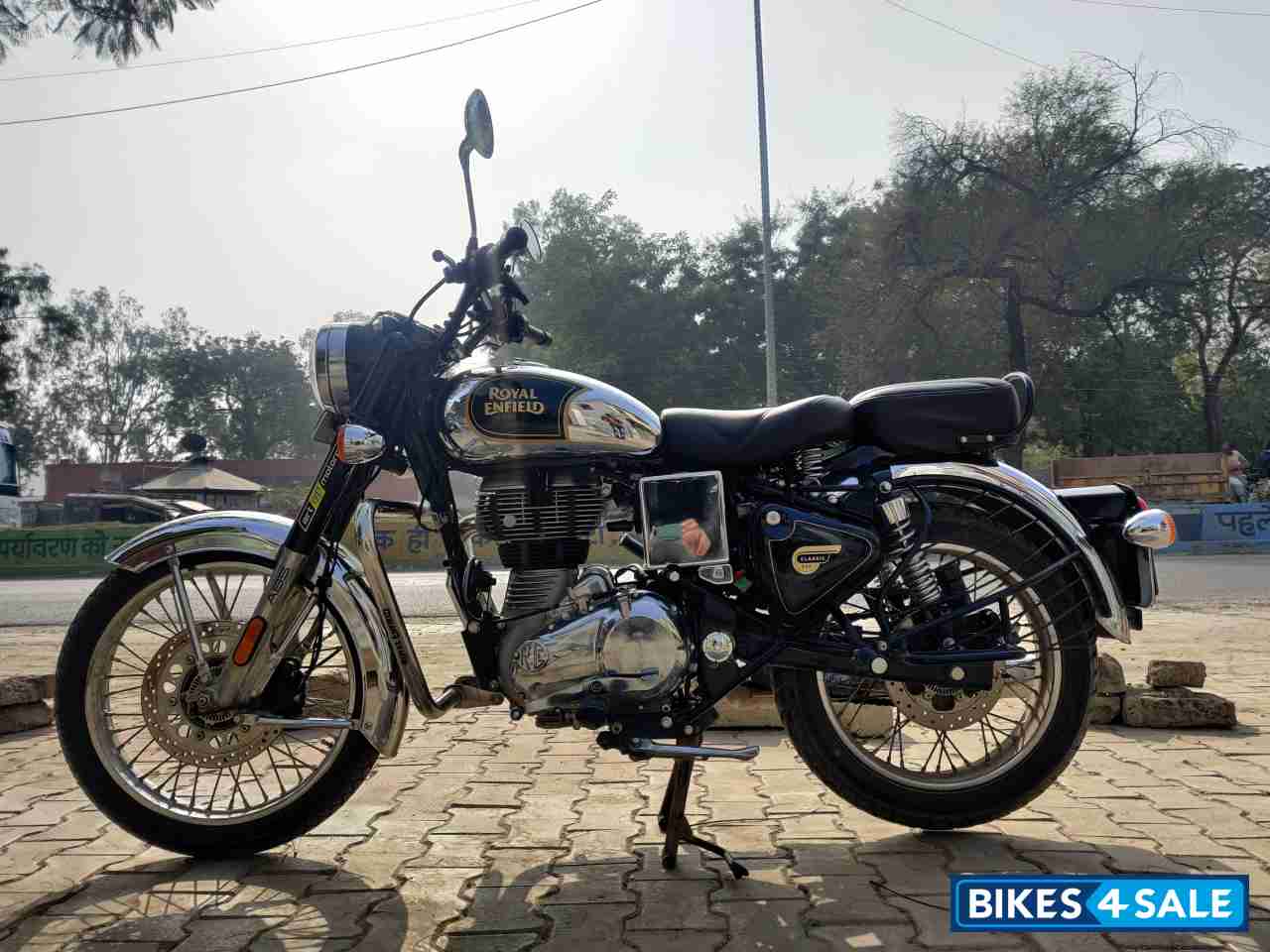 Chrome Royal Enfield Classic 350 BS VI